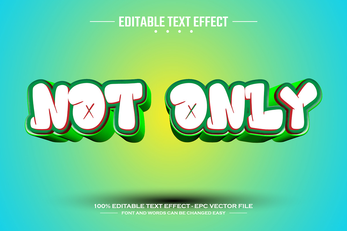 Not only 3D editable text effect, a Layer Style Add-On by nicemorning