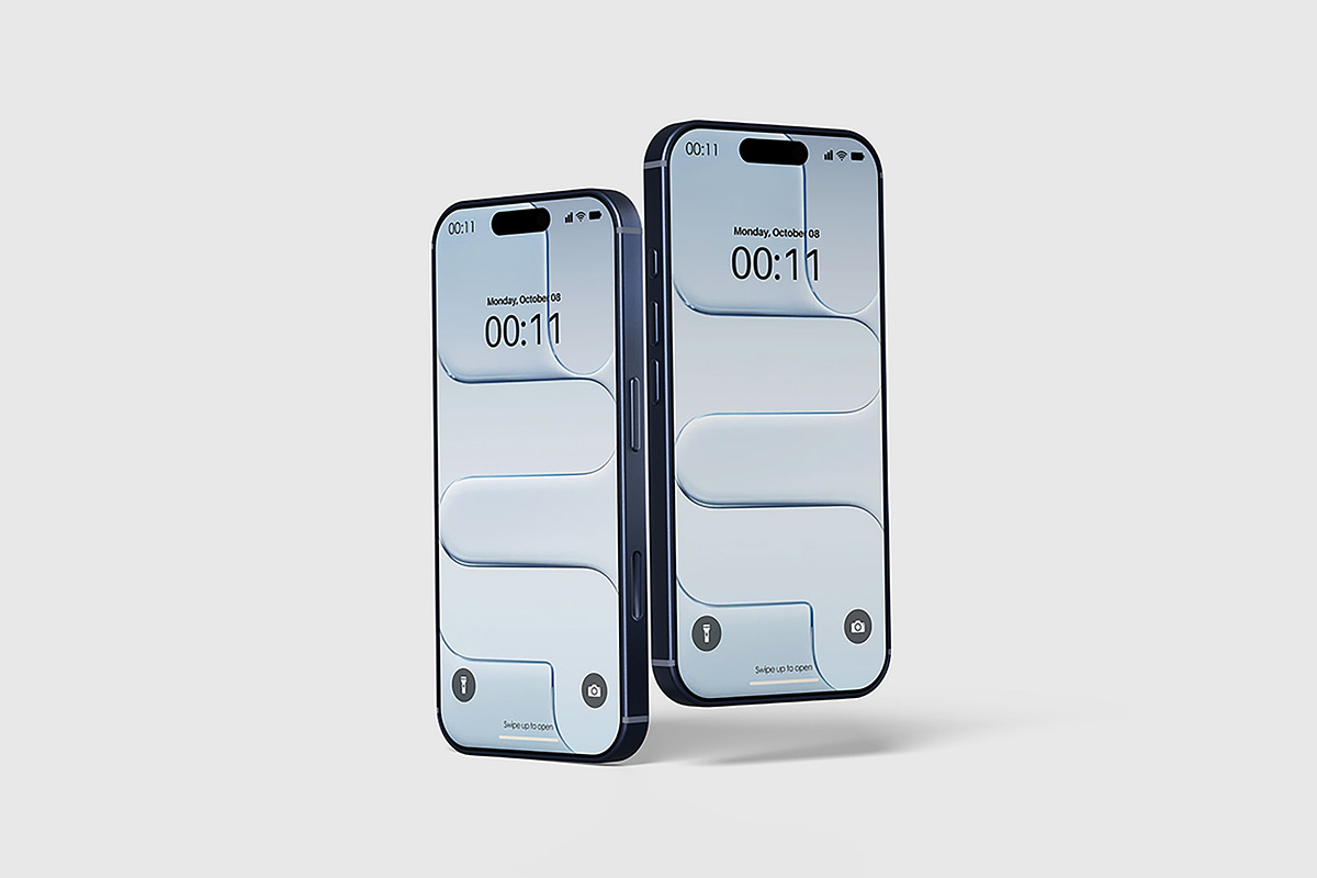 Hight Quality iPhone 17 Pro Mockup, an iPhone Mockup by Difa Design (Photo 5 of 6)