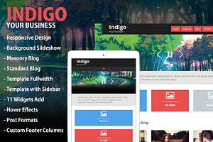 Indigo - Responsive Masonry