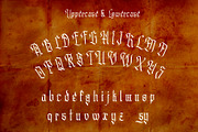 Posyden, a Blackletter Font by Fontsgood (Thumbnail 4 of 5)
