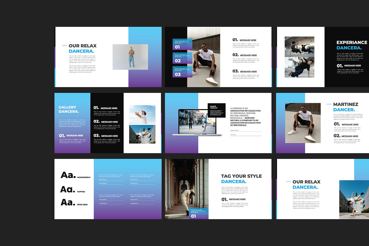 Dancera Dance Presentation, a Presentation Template by prps.std (Photo 8 of 9)