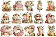 Whimsical Summer Sweet Treats Clipar, an Illustration by OK Design (Thumbnail 3 of 6)
