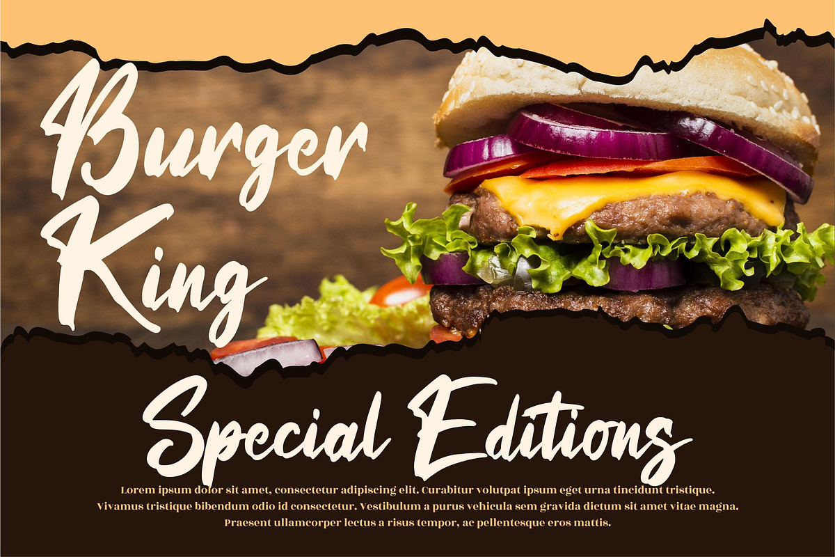 Hercutes Brush Font LS, a Font by GranzCreative (Photo 14 of 16)