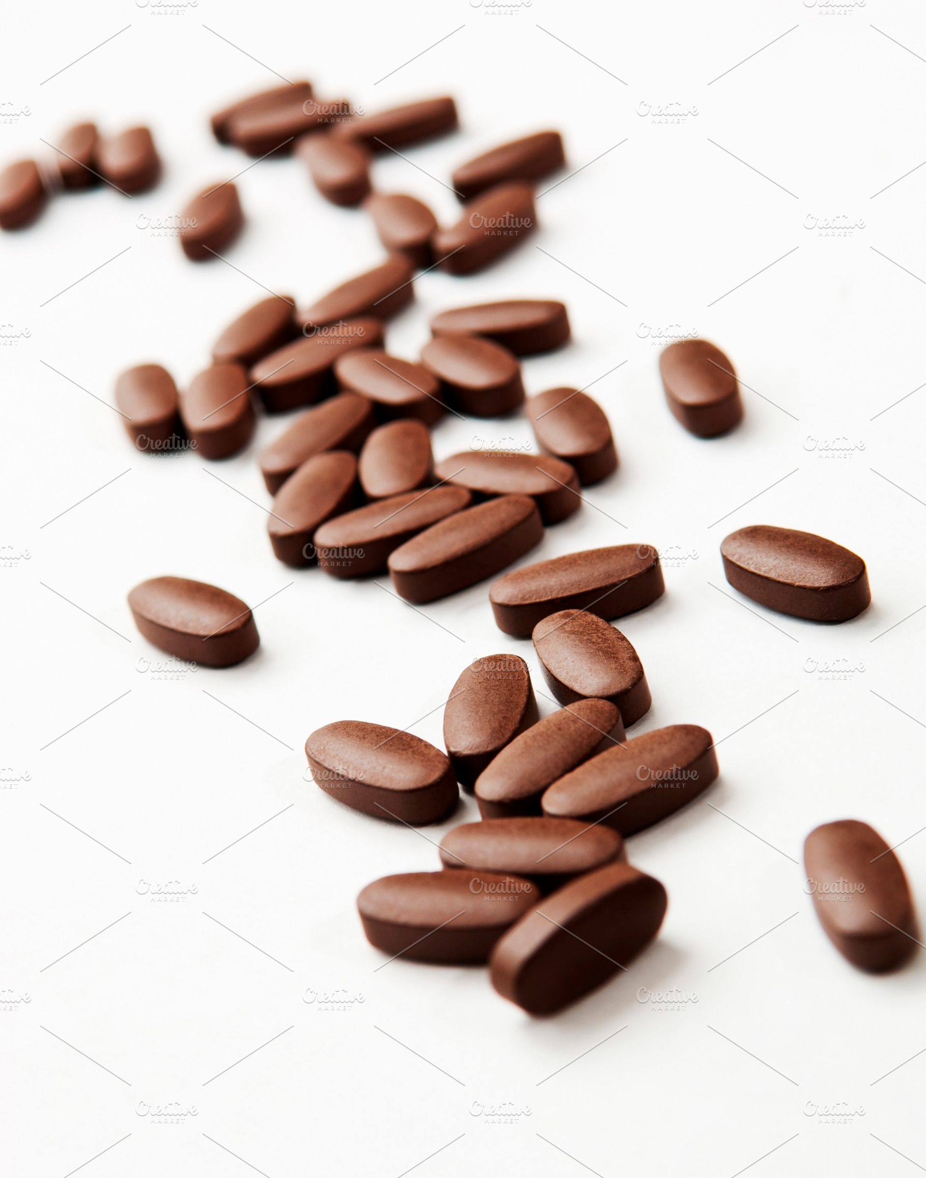 Tablets on White, a Health & Medical Photo by THP Creative
