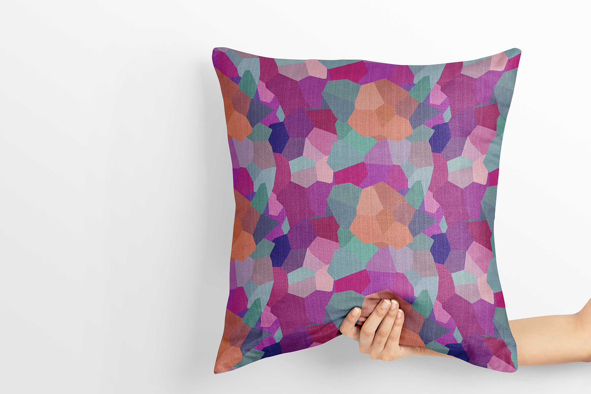 Geometric mosaic abstract, a Pattern Graphic by AAN Seamless Shop (Photo 3 of 3)
