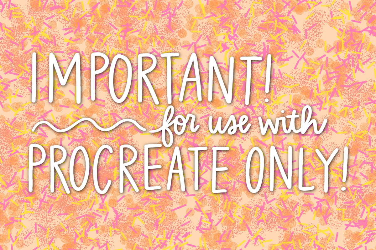 Procreate Pattern Brush Set, a Brush Add-On by Positively Present (Photo 2 of 12)