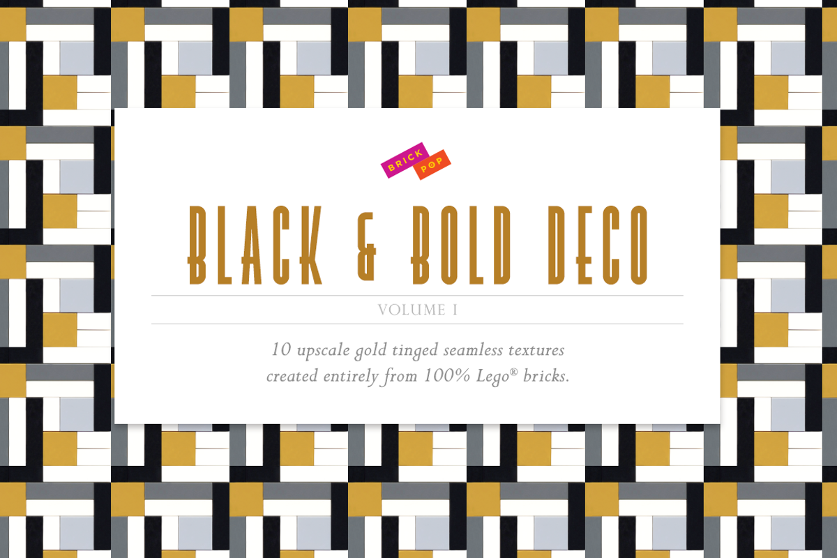 Black and Bold Deco Patterns, a Pattern Graphic by Jackson Fish Market (Photo 1 of 11)