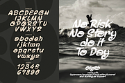 Oligeb – Retro Groove Display Font, a Handwritten Font by Linecreative (Thumbnail 2 of 8)