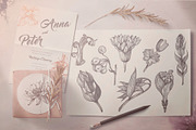 Touch of Nature Collection, a Decorative Illustration by Michael Rayback Design (Thumbnail 10 of 20)