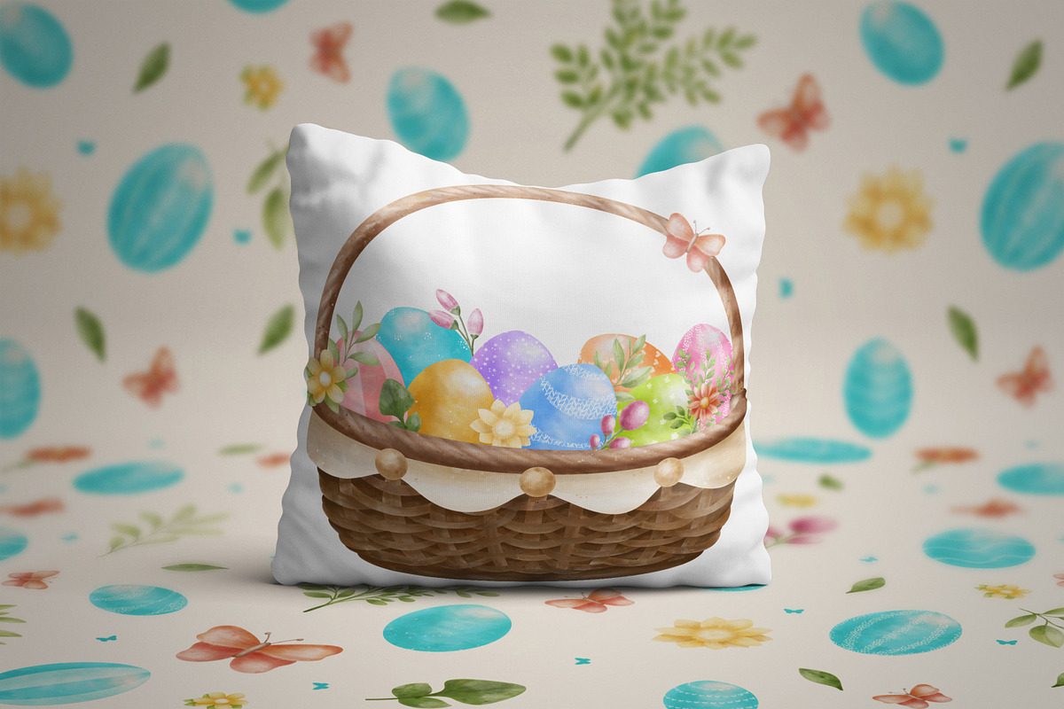 Easter Colorful Time- Spring Holiday, a Seasonal Illustration by Vaniuta_Art (Photo 7 of 9)