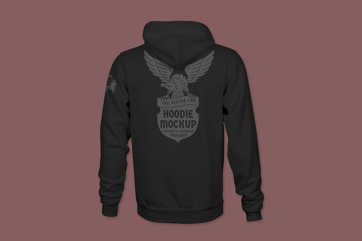 Men's Hoodie Mockup Templates, a Hoody Mockup by TheVectorLab (Photo 11 of 15)