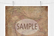 Maps Digital Background, a Texture Graphic by Leska's Digitals (Thumbnail 3 of 5)