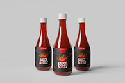 Sauce Bottle Mockup, a Product Mockup by MrLetters (Thumbnail 4 of 5)