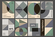 POSTMODERN - 32 GEOMETRIC POSTERS, a Pattern Graphic by craftlove (Thumbnail 4 of 7)