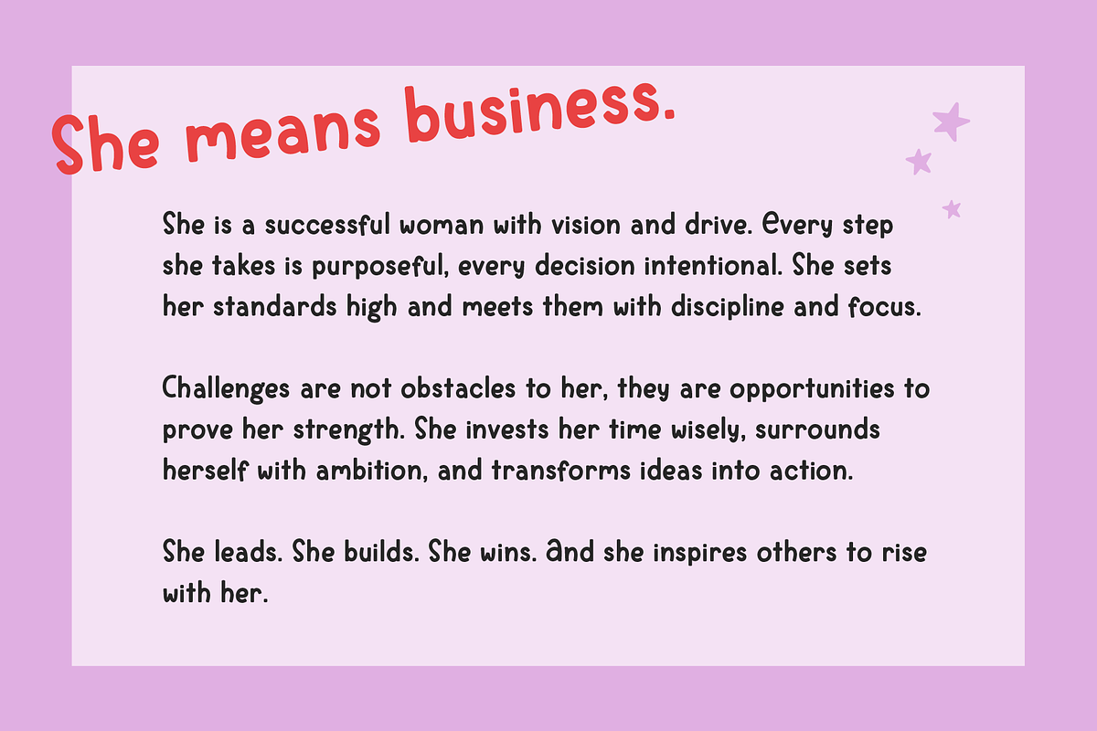 Lucky Girls Club Handwritten Sans, a Handwritten Font by Kaya Fonts (Photo 8 of 25)