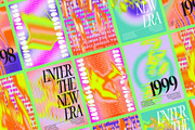 Bleached 90s Gradient Kit, a Texture Graphic by angelainthefields (Thumbnail 7 of 9)