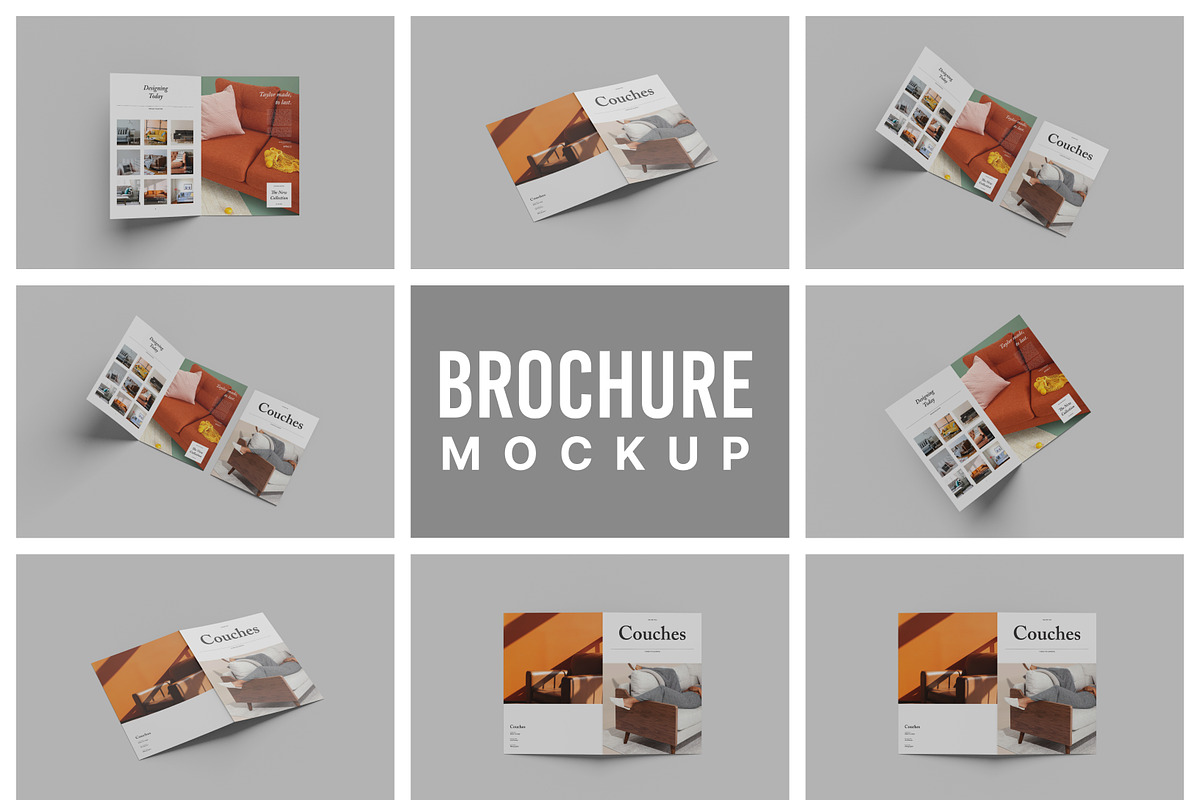 A4 Bifold Brochure Mockup Bundle 77, a Books & Magazine Mockup by Graphicuss (Photo 1 of 6)