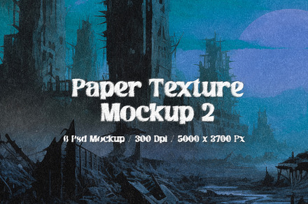 Paper Texture Mockup 2, a Texture Graphic by B/B STUDIO