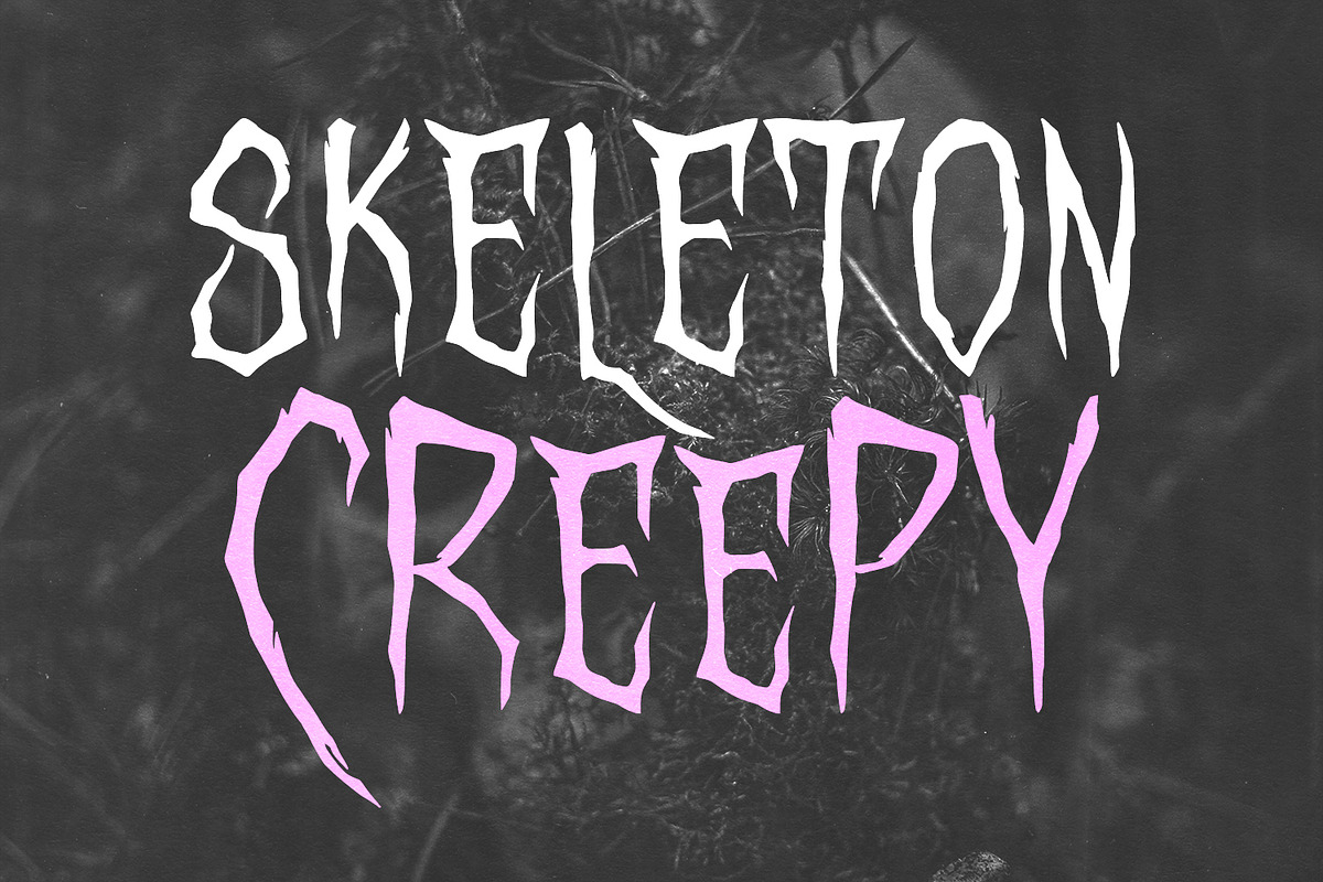Cruzzte Terrifying Horror Display, a Blackletter Font by Maulana Creative (Photo 6 of 7)