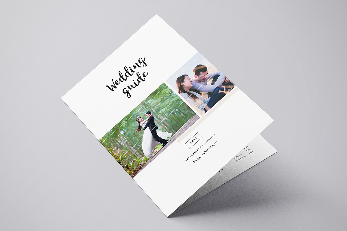 Wedding Photographer Brochure, a Brochure Template by BrandPacks (Photo 1 of 4)