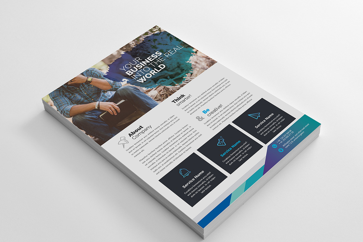 Flyers, a Flyer Template by GenerousArt (Photo 2 of 2)