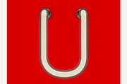 Neon tube font, an Object Graphic by 3D Graphics Shop (Thumbnail 13 of 38)