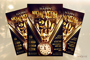 Happy New Year Flyer Template, a Flyer Template by InTheSky15 (Thumbnail 4 of 4)