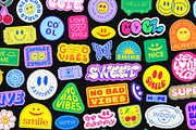 POSITIVE STICKERS PACK, an Object Graphic by craftlove (Thumbnail 5 of 9)