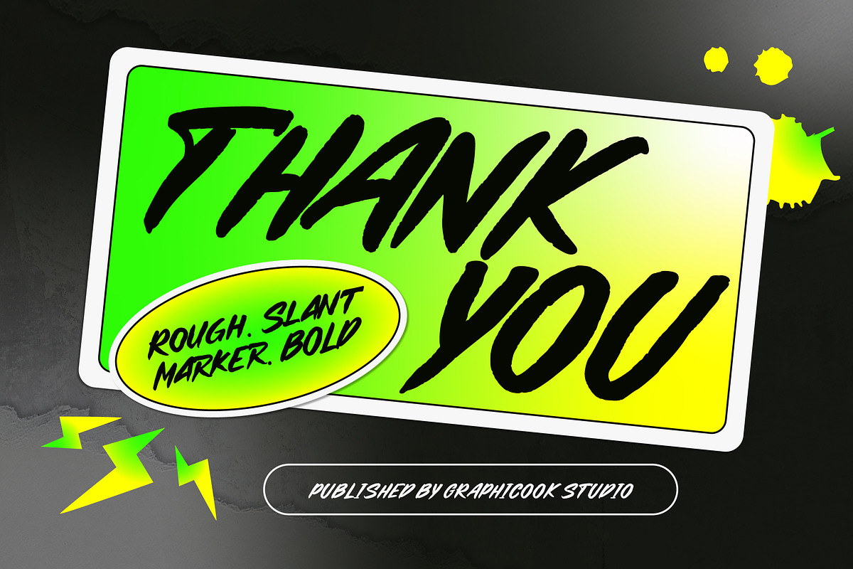 Sourmark, a Handwritten Font by graphicook (Photo 10 of 10)
