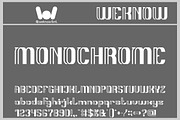 Stripes Font, a Font by weknow (Thumbnail 3 of 8)