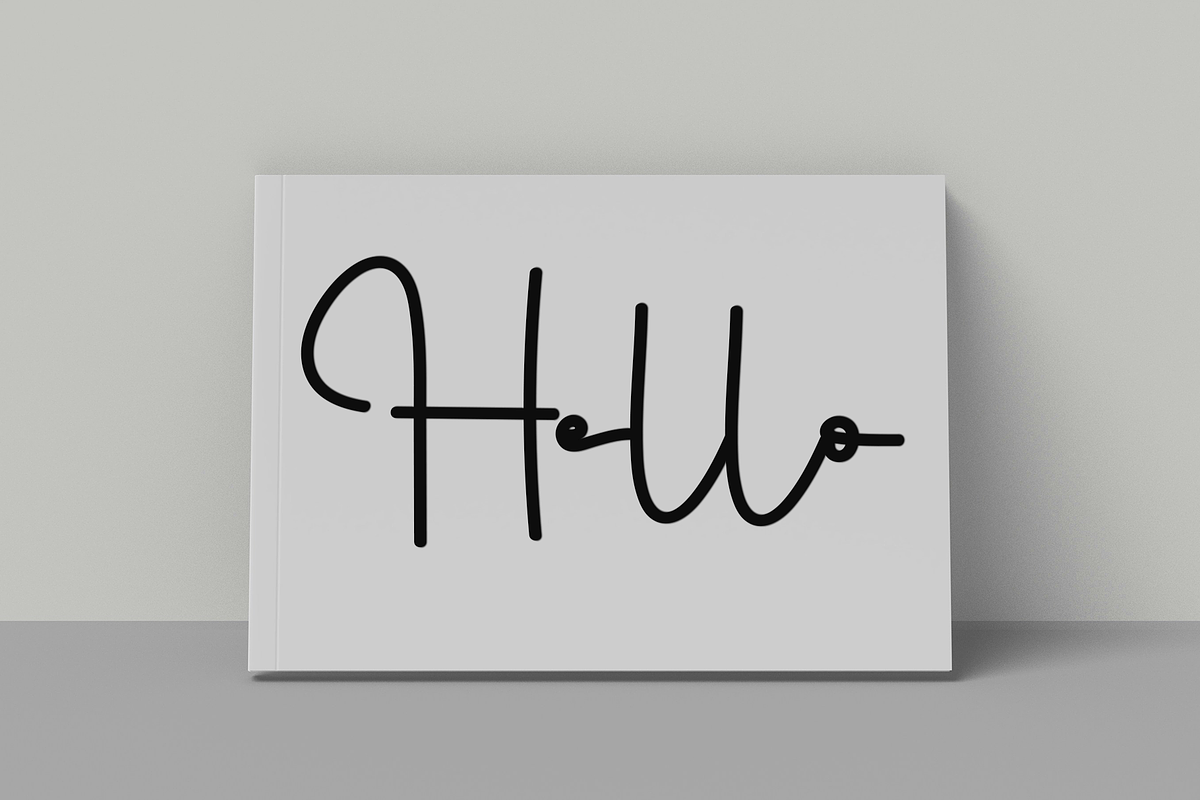 Slipknot, a Handwritten Font by InermediaSTUDIO (Photo 4 of 8)