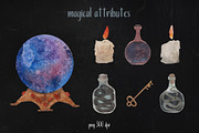 Watercolor Set | WITCHCRAFT, an Animal Illustration by Elisa Ursa (Thumbnail 3 of 10)