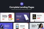 Omega - HTML5 Landing Templates, a HTML Template by FinestDevs (Thumbnail 2 of 6)