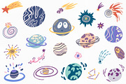 Universe Outer Space, an Illustration by PawLoveArt (Thumbnail 4 of 8)