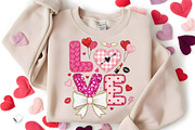 Crochet Love Valentine Day PNG, an Illustration by Canvas Craft (Thumbnail 3 of 7)