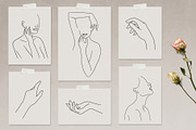 Woman Line Art Collection, a Person Illustration by mejorana (Thumbnail 9 of 10)