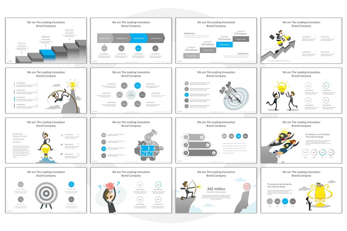 Improve Modern Powerpoint, a Presentation Template by Antstheme
