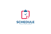 Clipboard Schedule Logo Design, a Branding & Logo Template by yopie (Thumbnail 1 of 3)