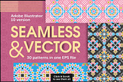 Bohemian vector patterns, a Pattern Graphic by Designnina Shop (Thumbnail 3 of 6)