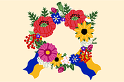Spirit of Ukraine. Stand with Ukrain, a Decorative Illustration by Oliana Moroz (Thumbnail 2 of 10)