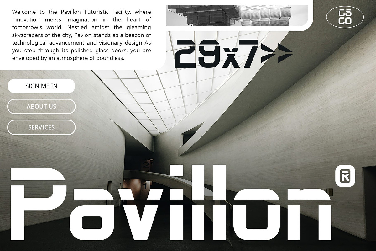 Darille – Futuristic Font, a Sans Serif Font by Craft Supply Co. (Photo 3 of 8)