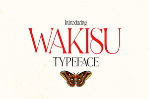 Wakisu - Elegant Sans-Serif