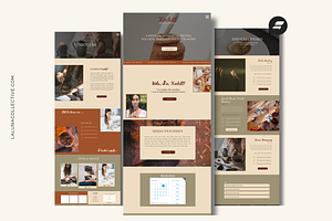 Wellness Coach Showit Template
