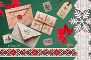 Vintage Christmas Collage Pack, an Object Graphic by Designwork (Thumbnail 8 of 9)