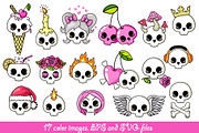 Cute Skulls collection, an Object Graphic by Live line (Thumbnail 4 of 5)