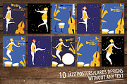 Jazz Posters, an Illustration by Giraffarte (Thumbnail 7 of 7)