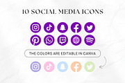 YouTube Branding Kit For Canva, a Social Media Template by OniriqveDesigns (Thumbnail 9 of 10)