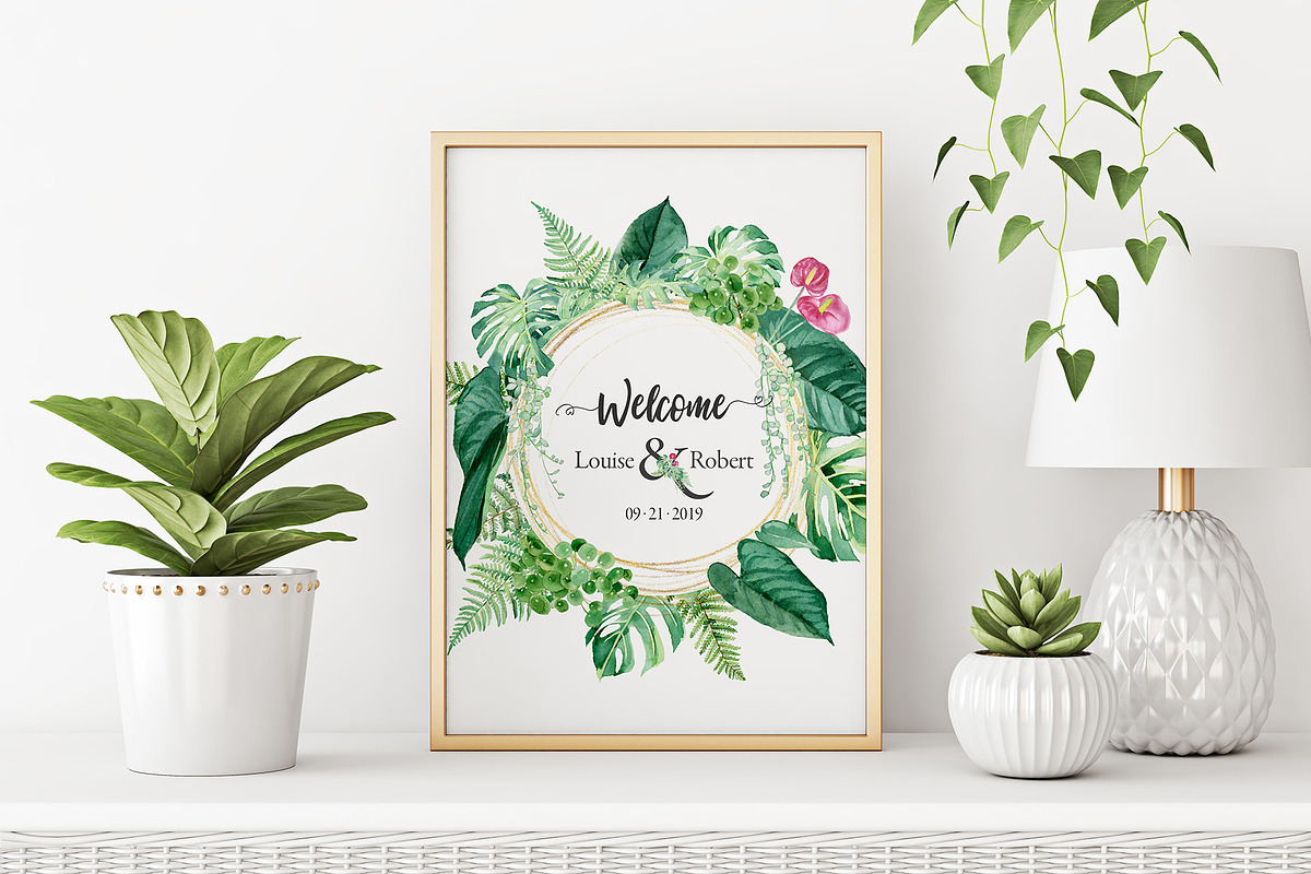Modern Plants Design Kit, an Object Graphic by JSquarePresents (Photo 17 of 18)