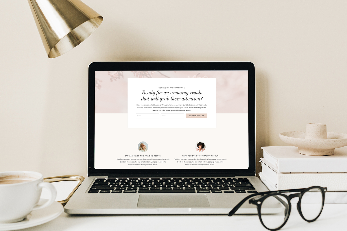 Kajabi Sales Funnel Template Bundle, a Landing Page Template by Pixel & Flow (Photo 9 of 9)