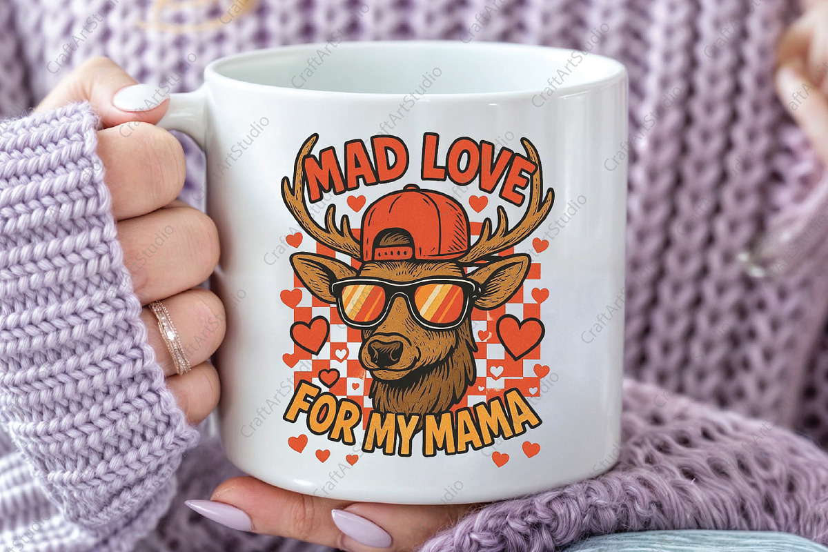 Dad Love For Mama Valentine PNG, an Illustration by CraftArtStudio (Photo 2 of 4)